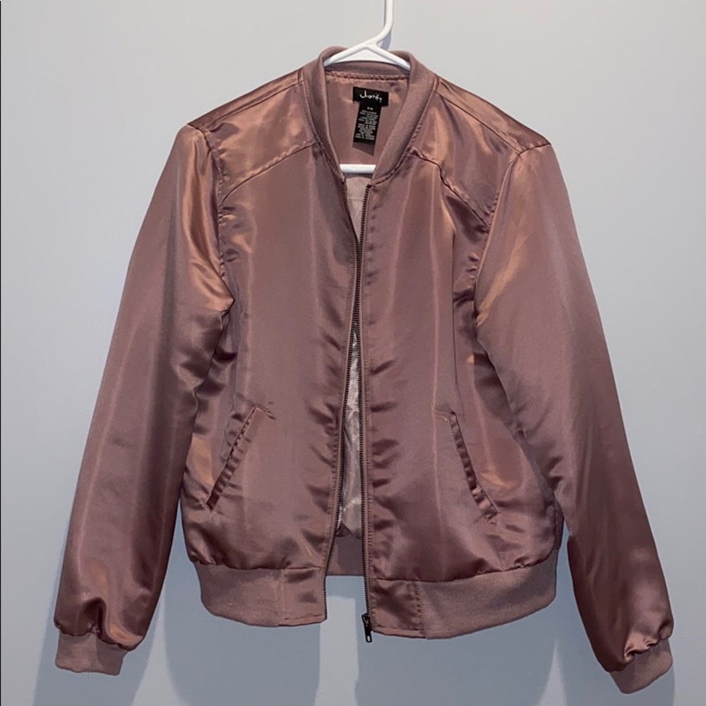 Pink Bomber Jacket
